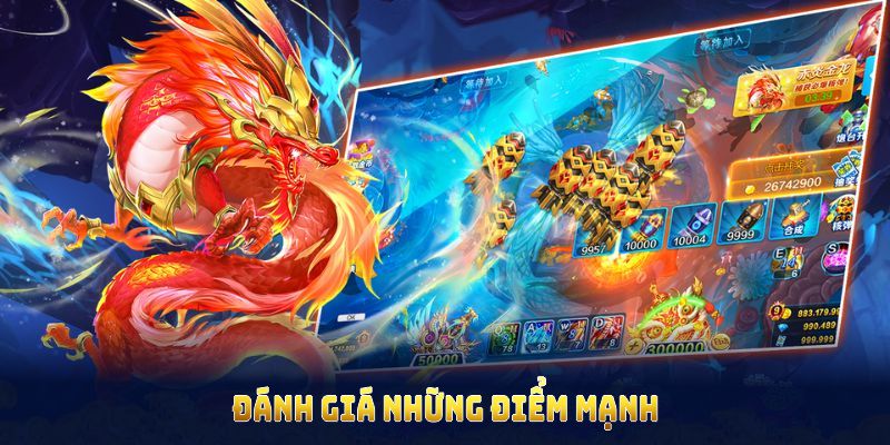 Đánh giá những điểm mạnh nổi bật của game bắn cá Rồng Thần tại 88VV